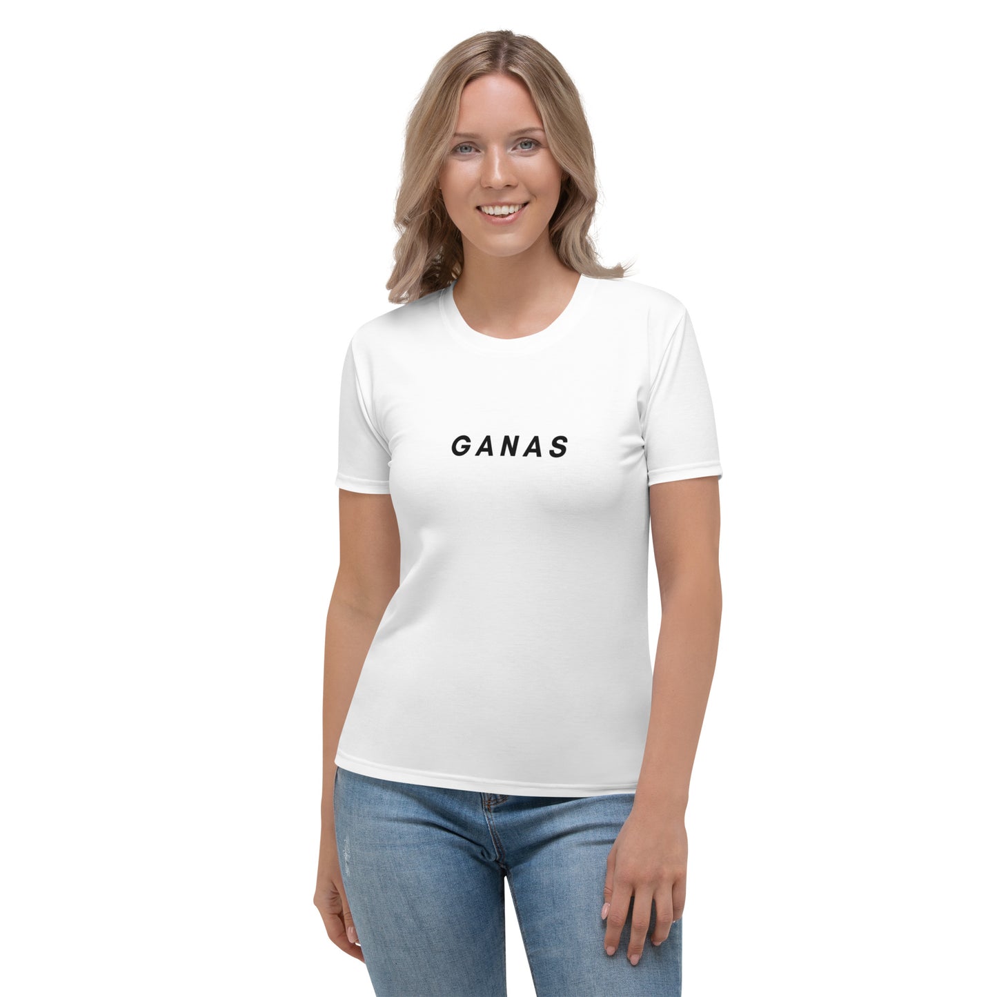 GANAS (Clasico) Blanco T-shirt