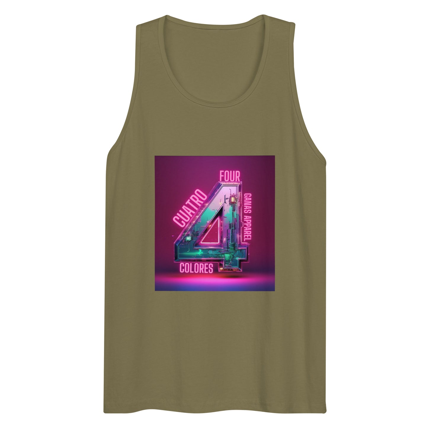 Cuatro - Men’s premium Tank Top