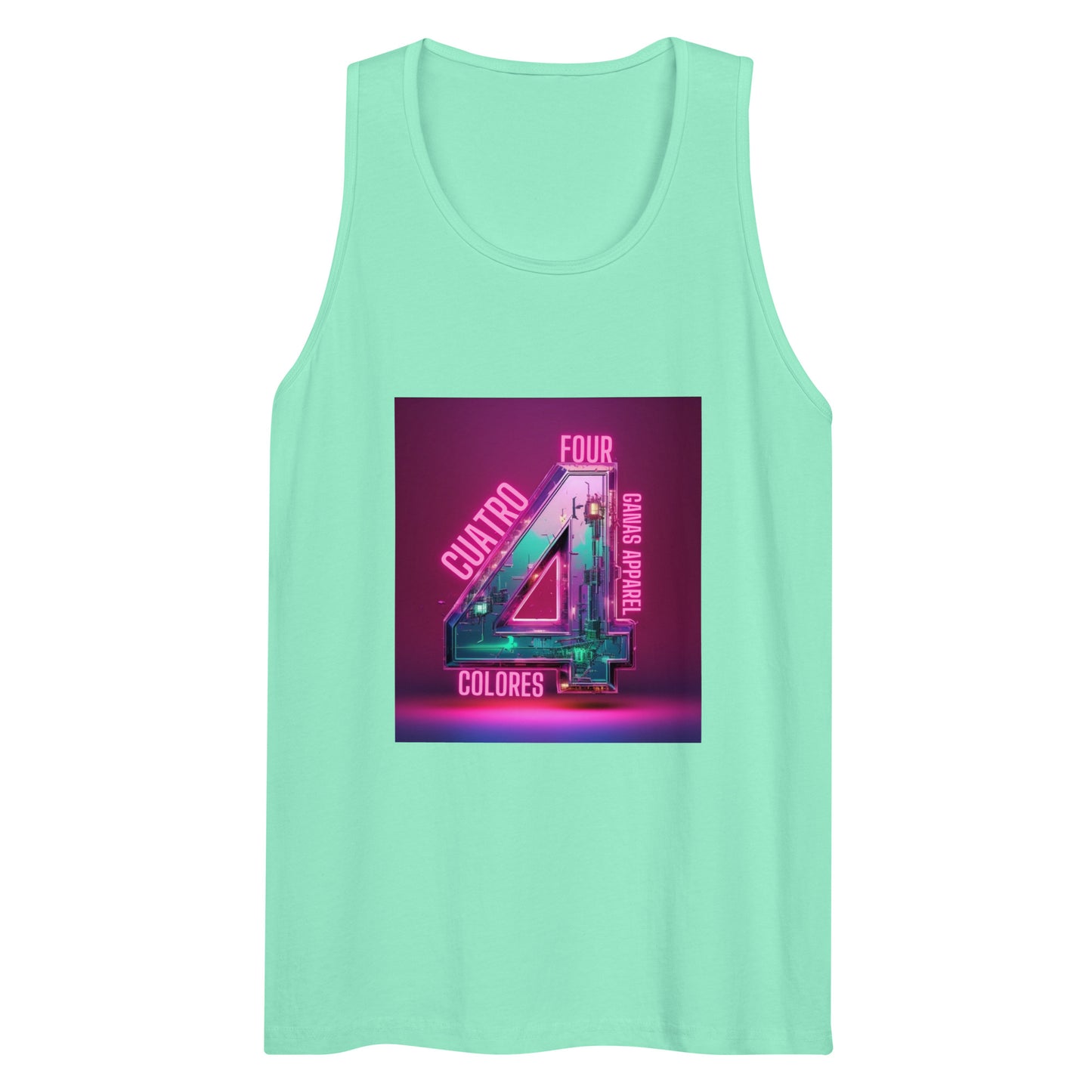 Cuatro - Men’s premium Tank Top