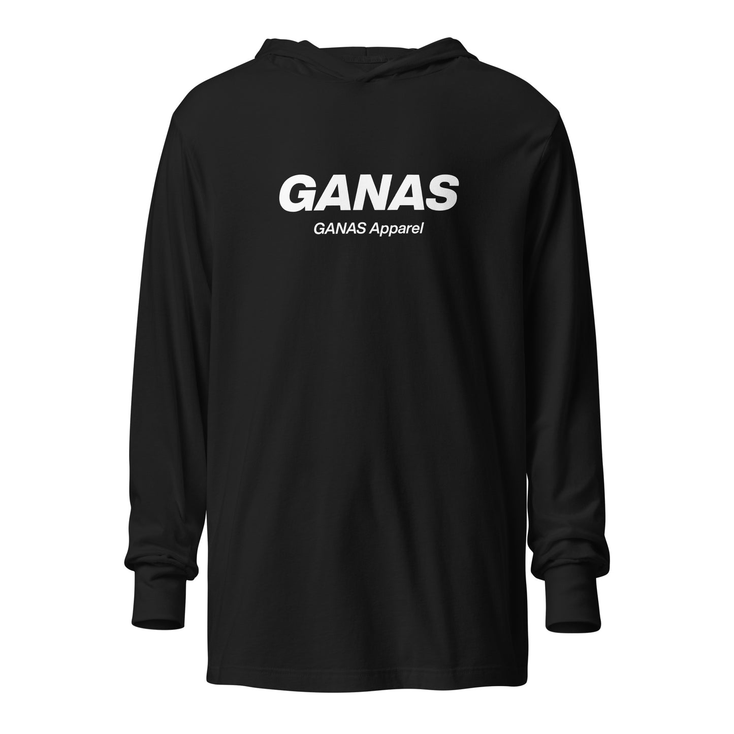 GANAS (II) Hooded Long-Sleeve Tee