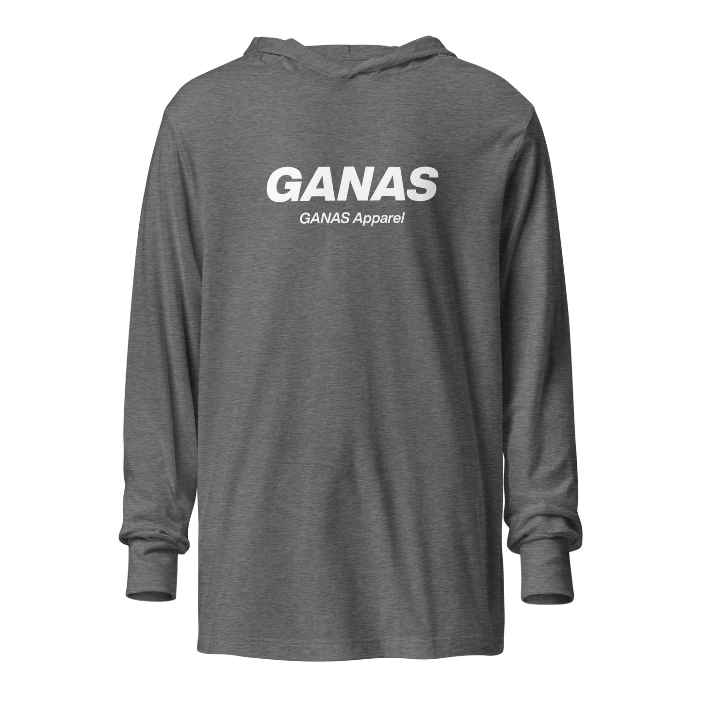 GANAS (II) Hooded Long-Sleeve Tee