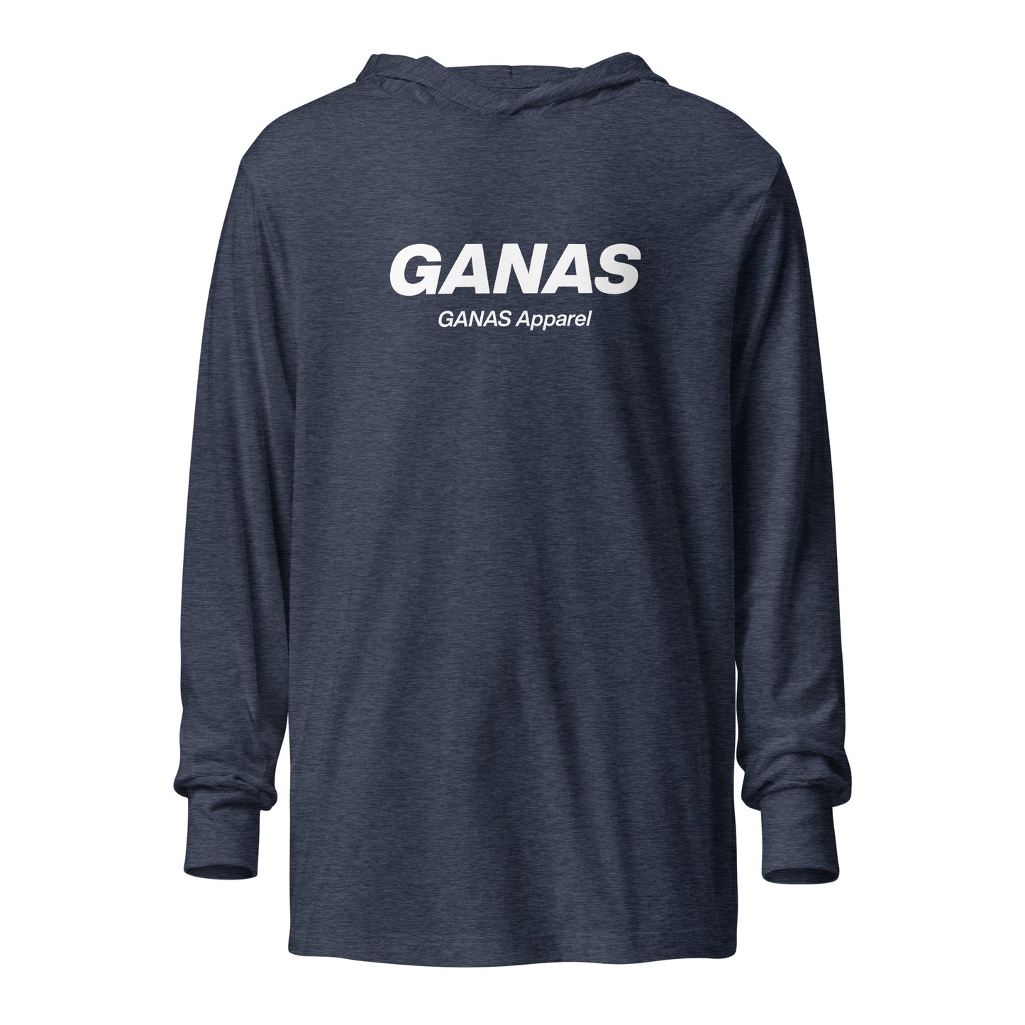 GANAS (II) Hooded Long-Sleeve Tee