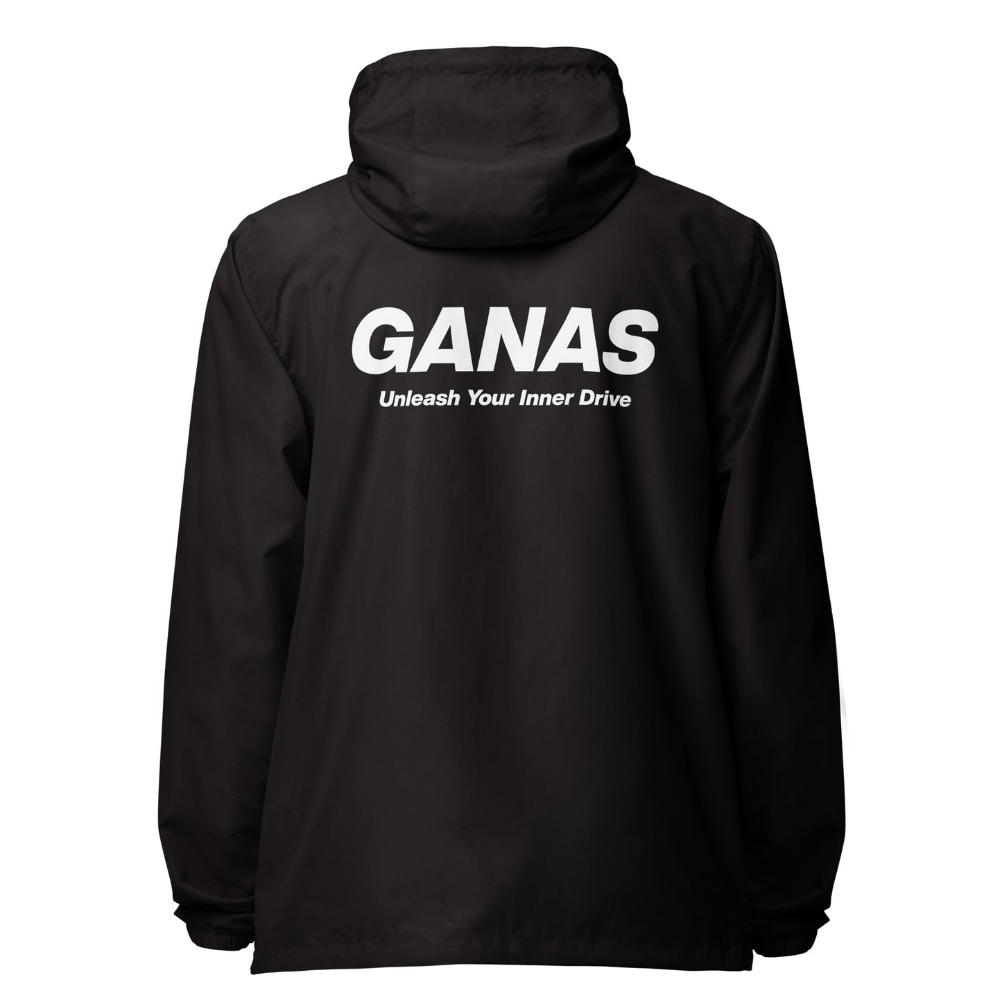 GANAS Zip-Up Windbreaker (Unisex)