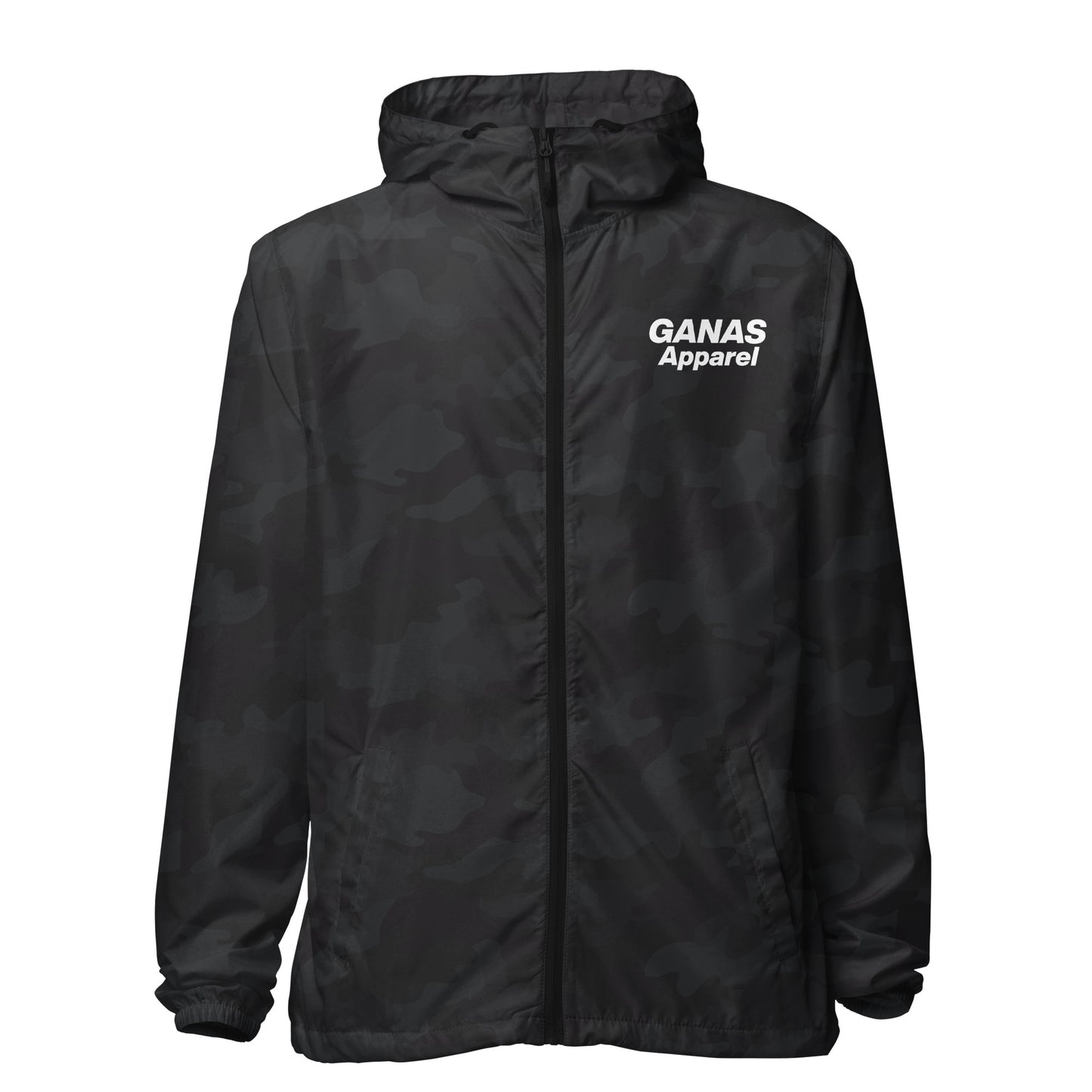 GANAS Zip-Up Windbreaker (Unisex)