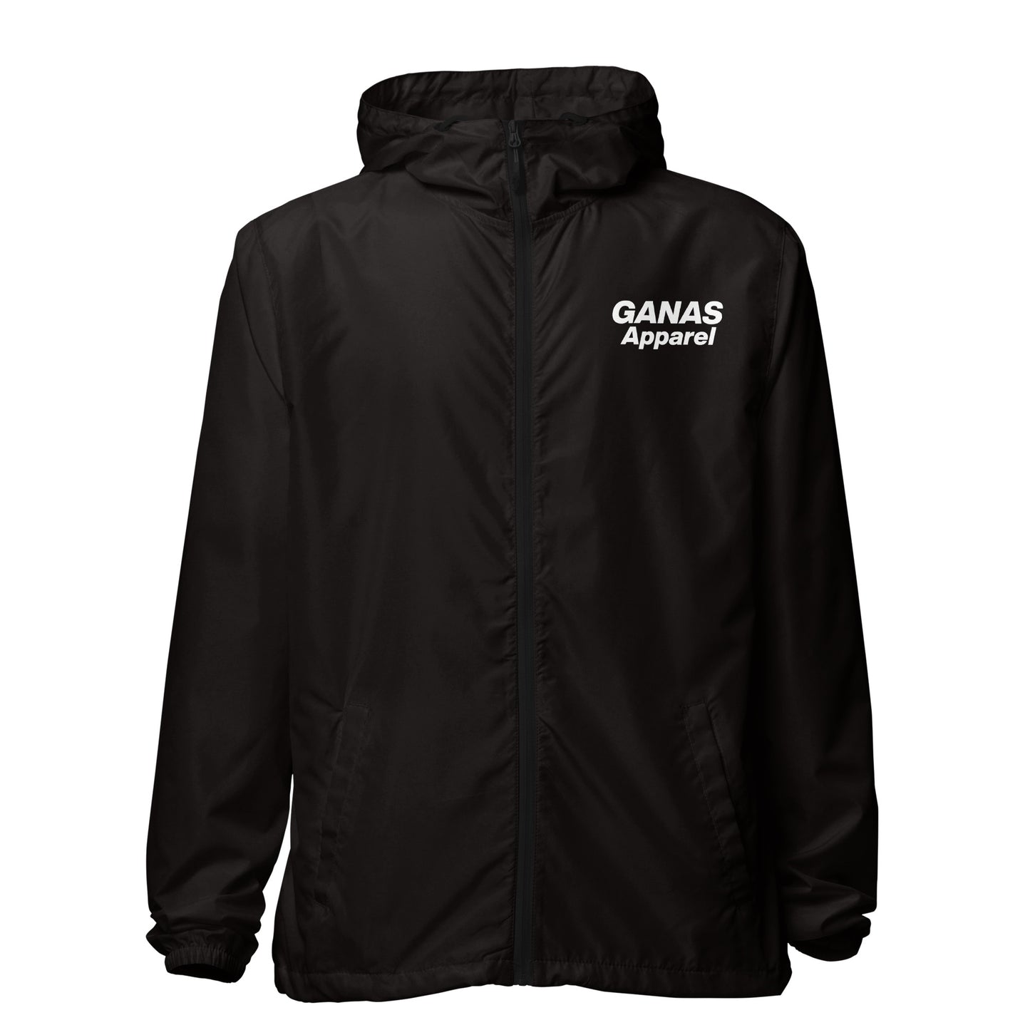 GANAS Zip-Up Windbreaker (Unisex)