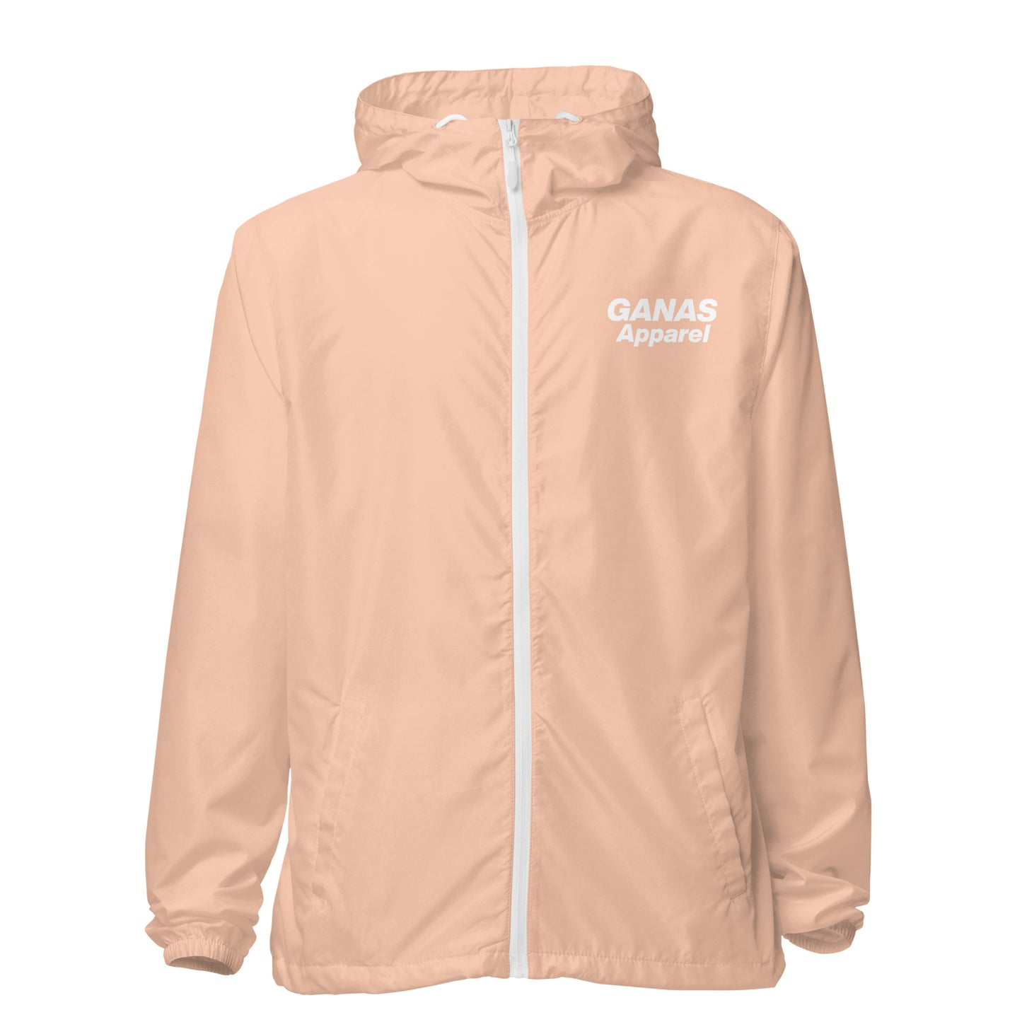 GANAS Zip-Up Windbreaker (Unisex)