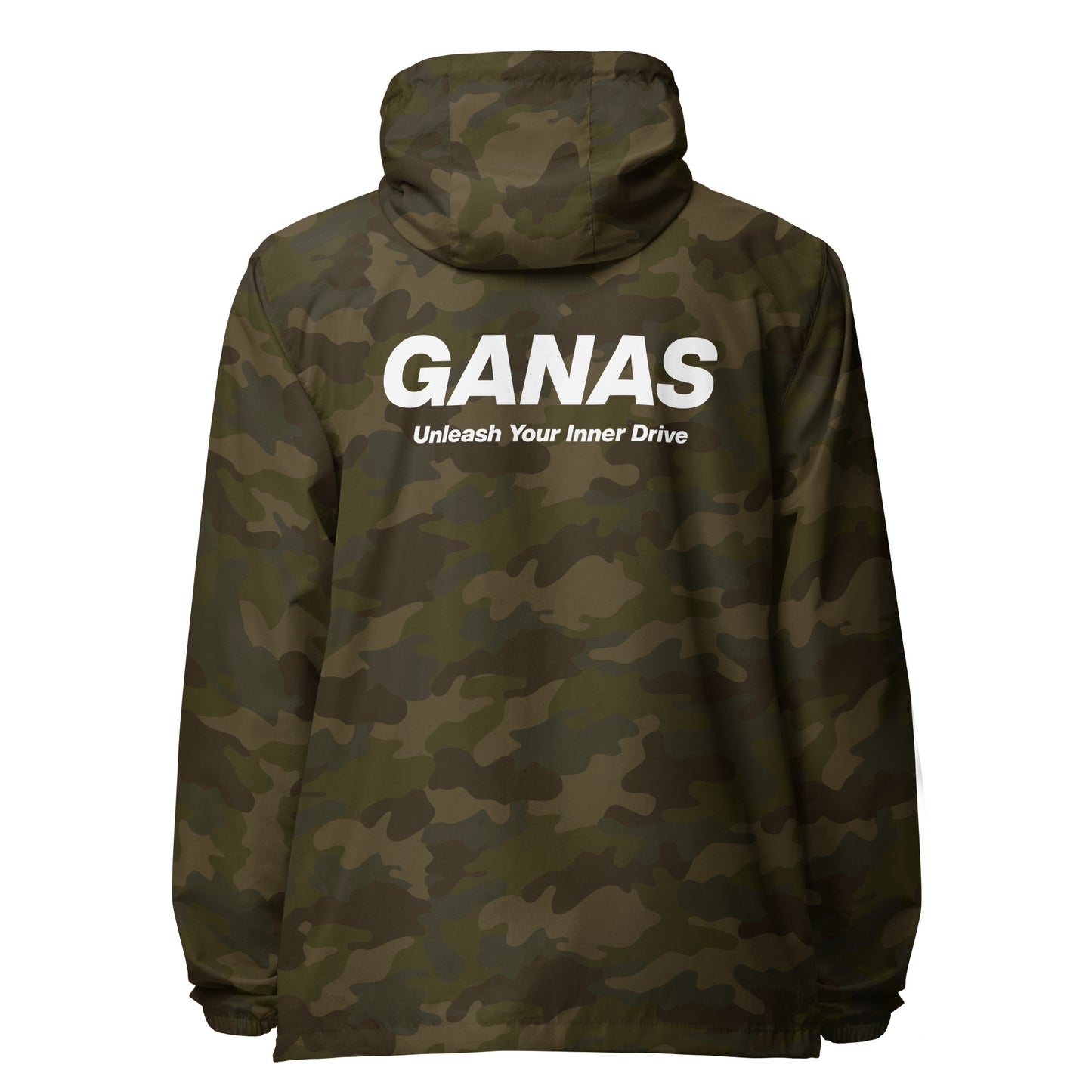 GANAS Zip-Up Windbreaker (Unisex)