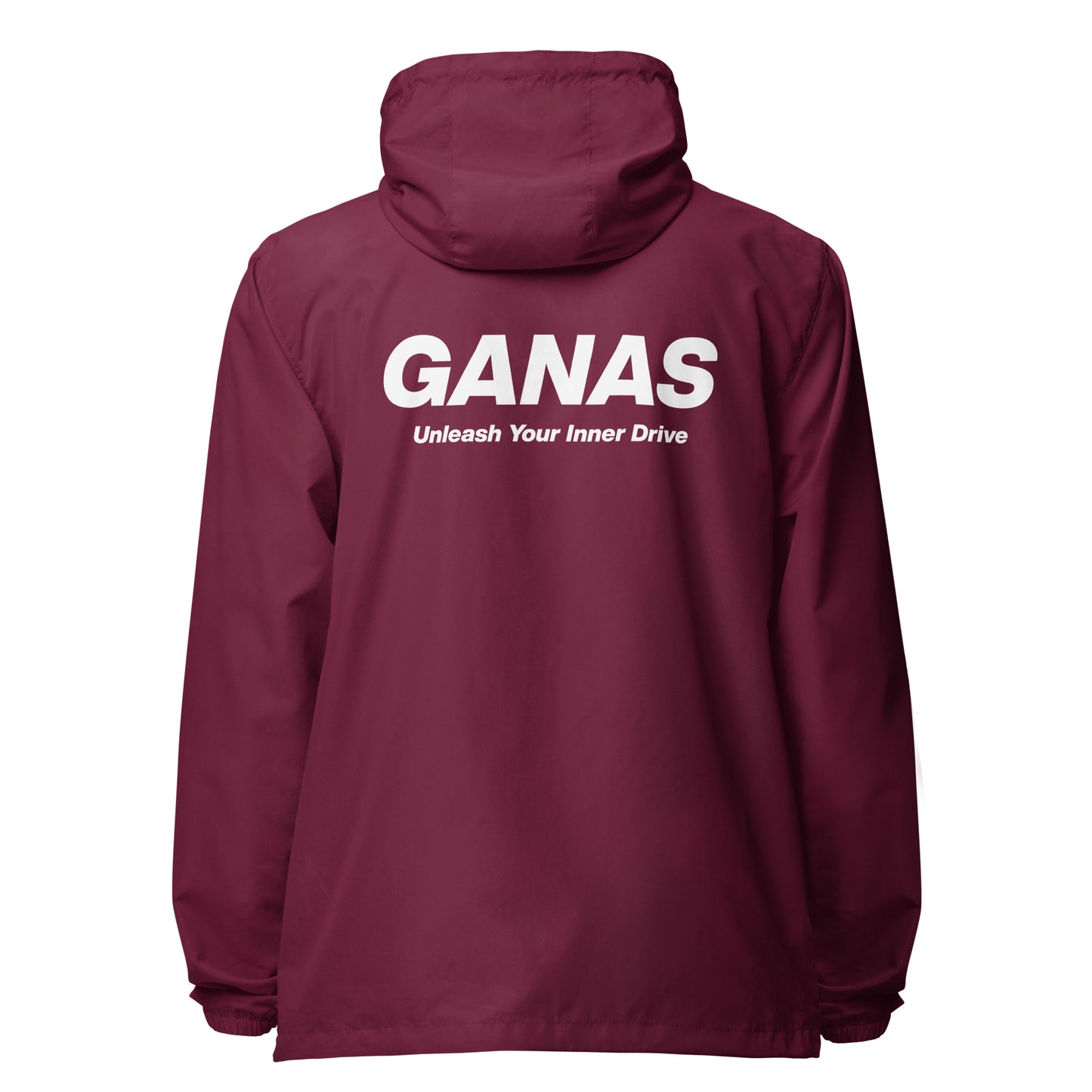 GANAS Zip-Up Windbreaker (Unisex)