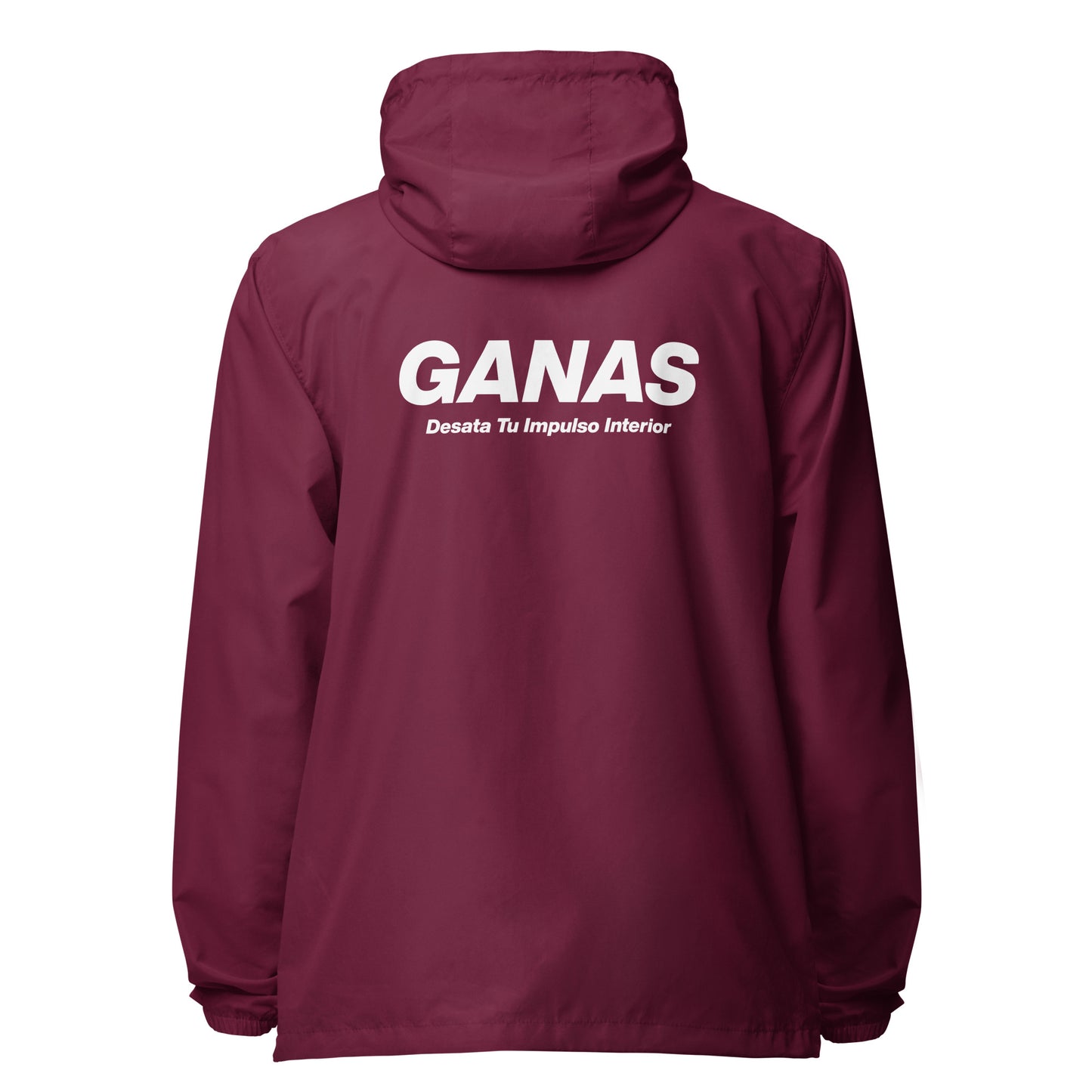 Chaqueta Rempevientos Con Cierre de GANAS
