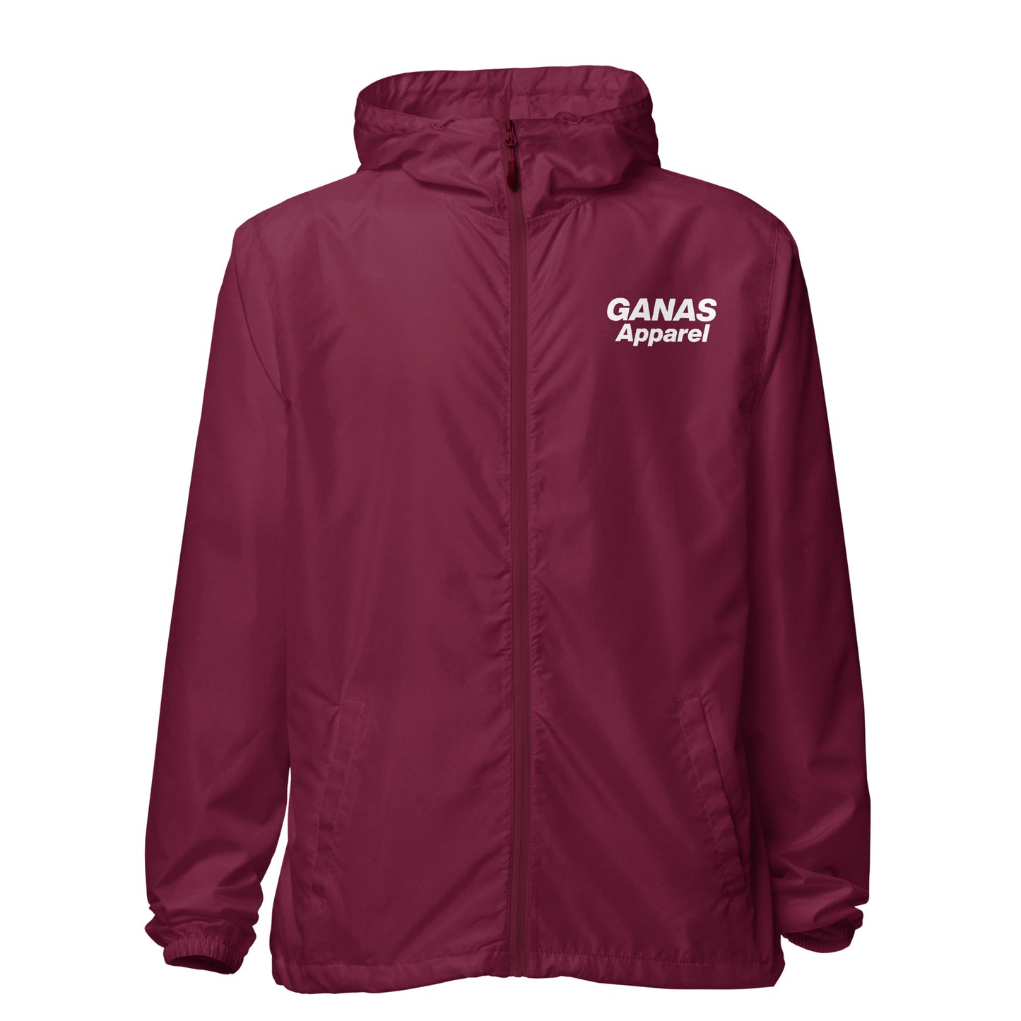 GANAS Zip-Up Windbreaker (Unisex)