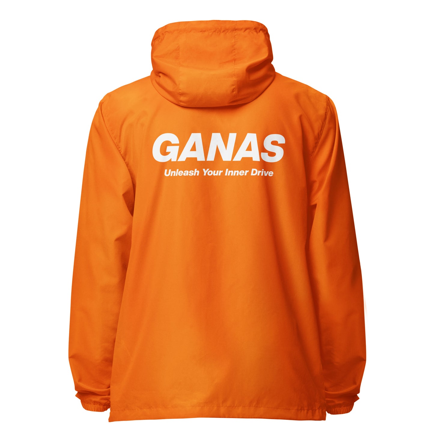 GANAS Zip-Up Windbreaker (Unisex)