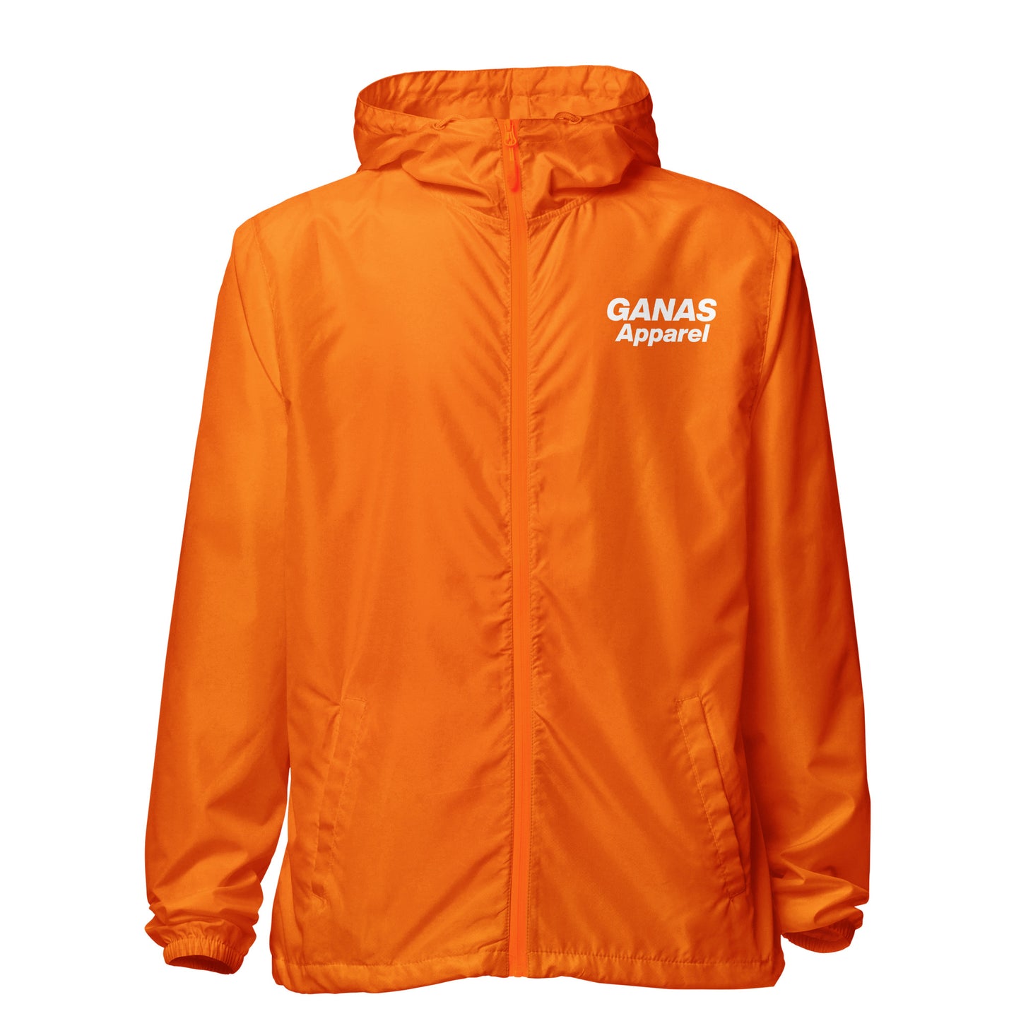 GANAS Zip-Up Windbreaker (Unisex)