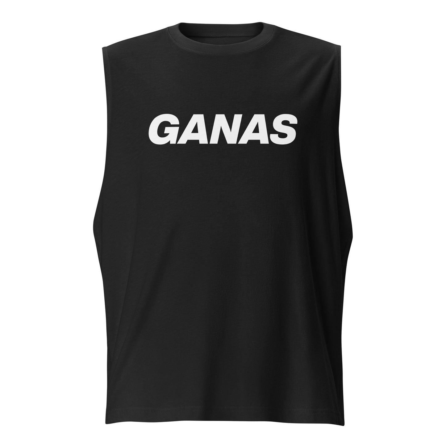 GANAS (Noir) Muscle Shirt