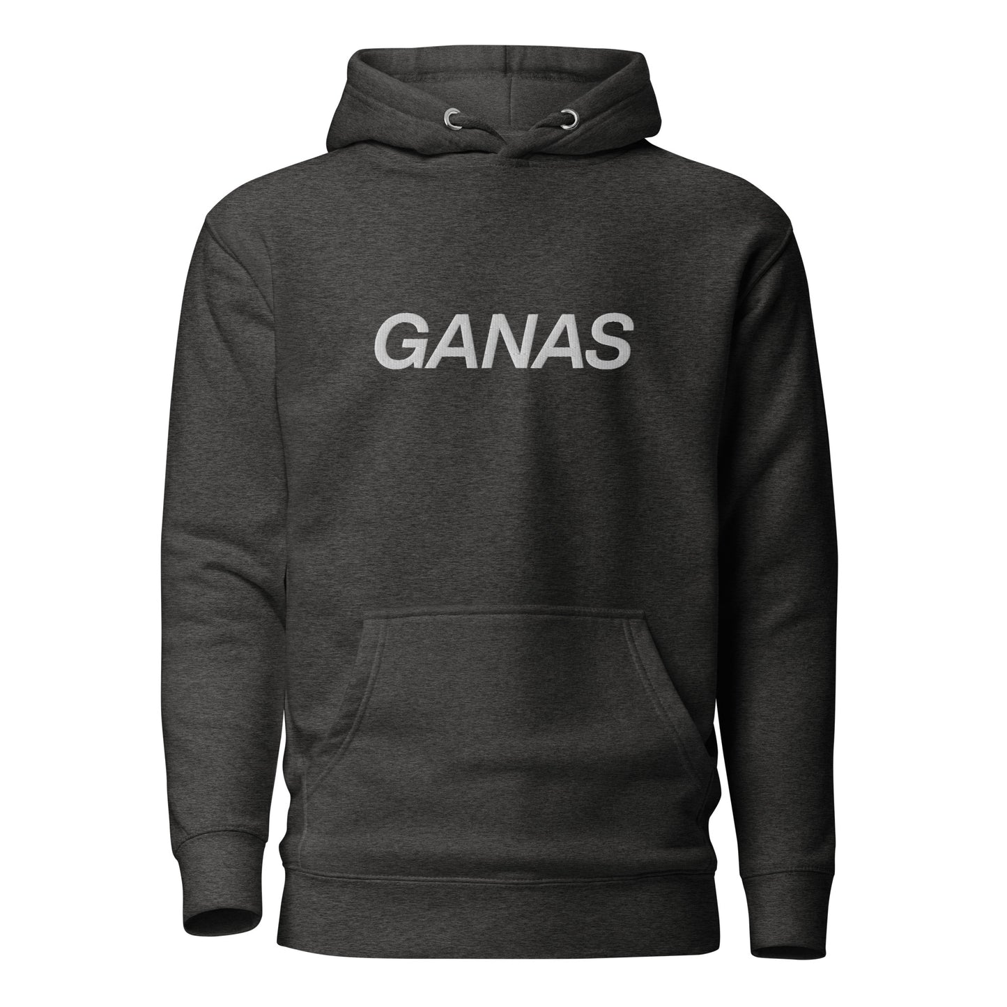 Embroidered Solo GANAS Hoodie (Unisex)