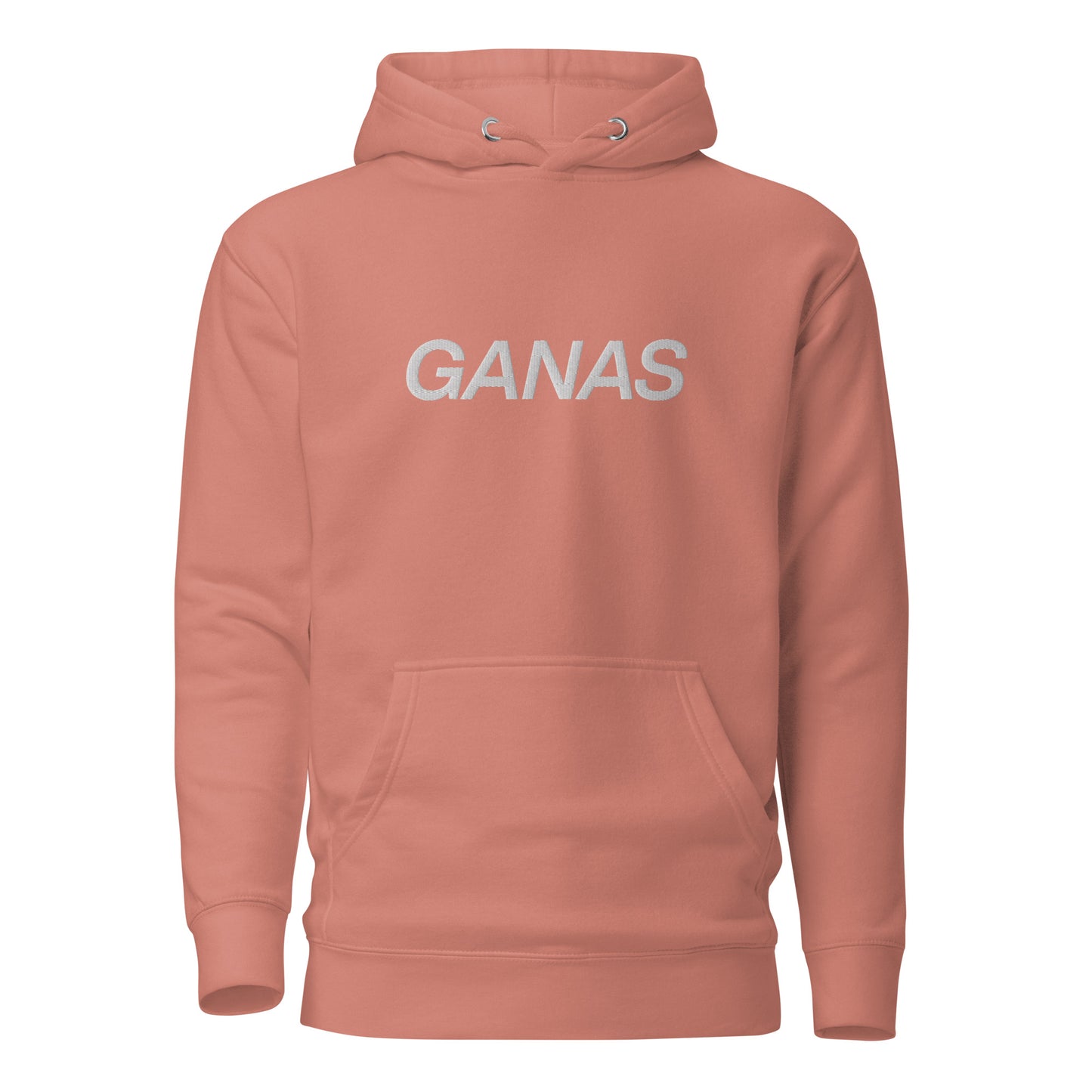 Embroidered Solo GANAS Hoodie (Unisex)