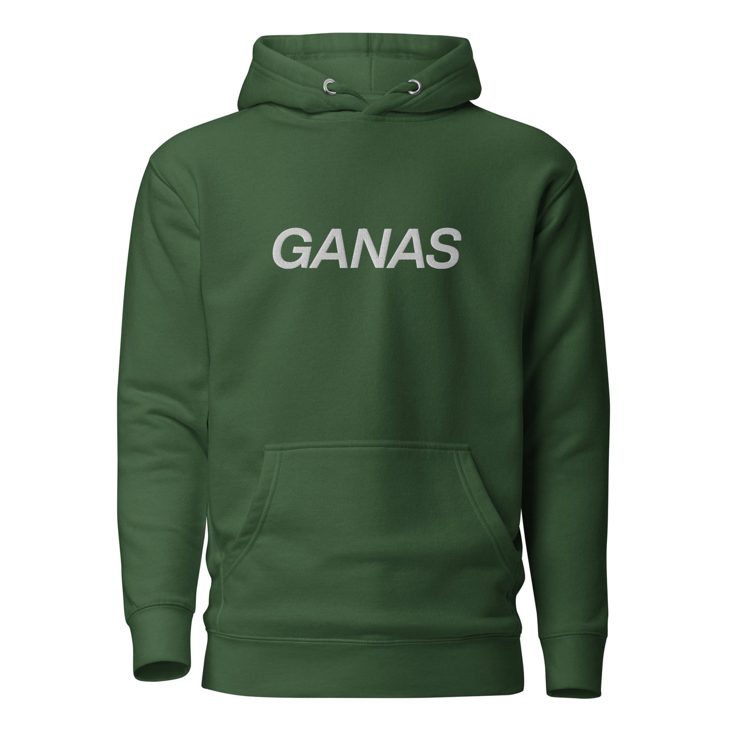 Embroidered Solo GANAS Hoodie (Unisex)
