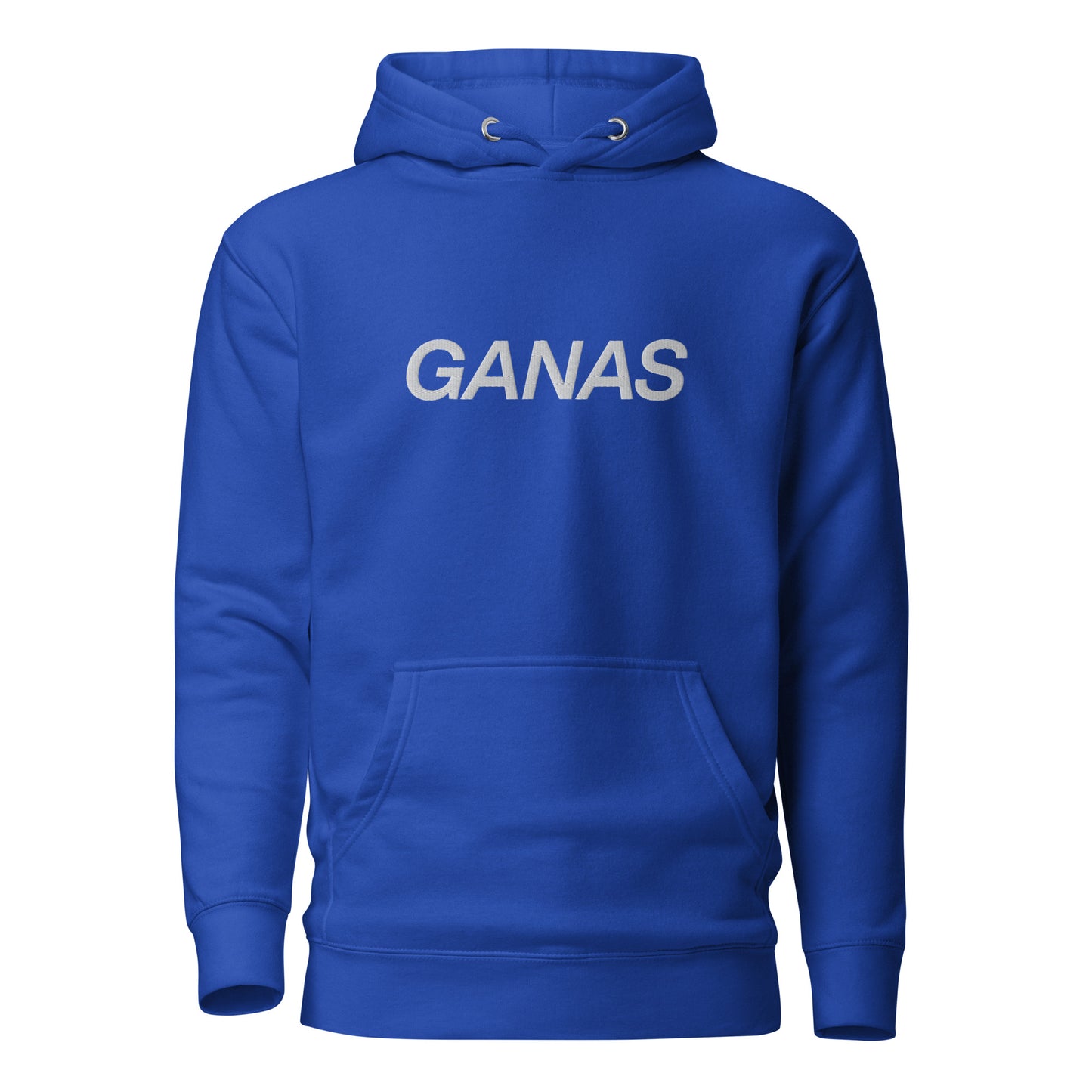 Embroidered Solo GANAS Hoodie (Unisex)