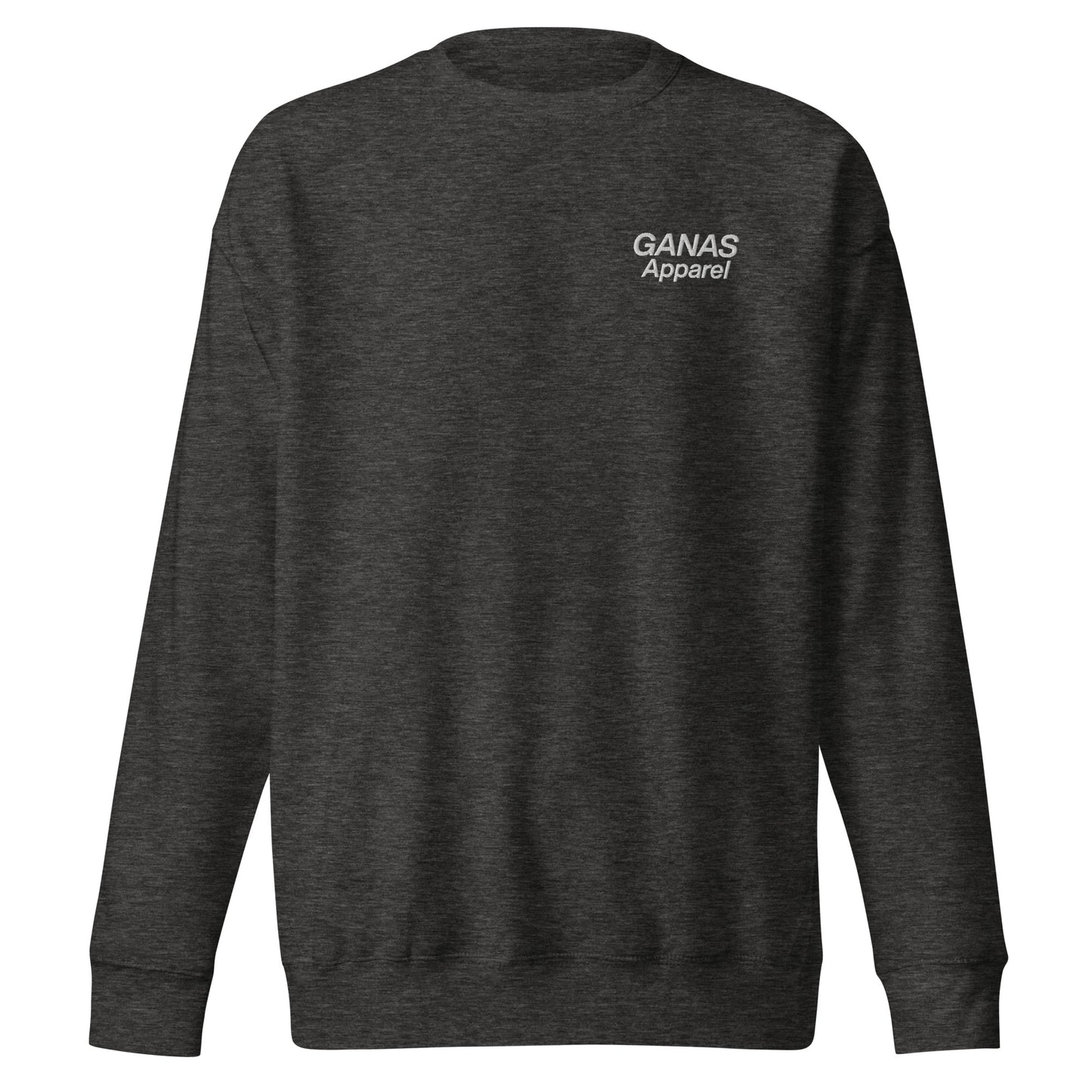 GANAS Apparel (Embroidered) Premium Sweatshirt (Unisex)