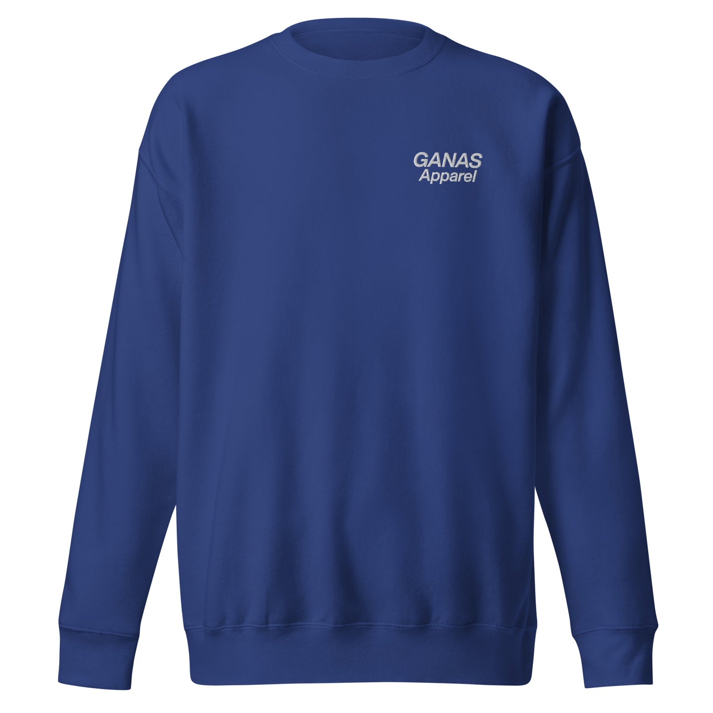 GANAS Apparel (Embroidered) Premium Sweatshirt (Unisex)