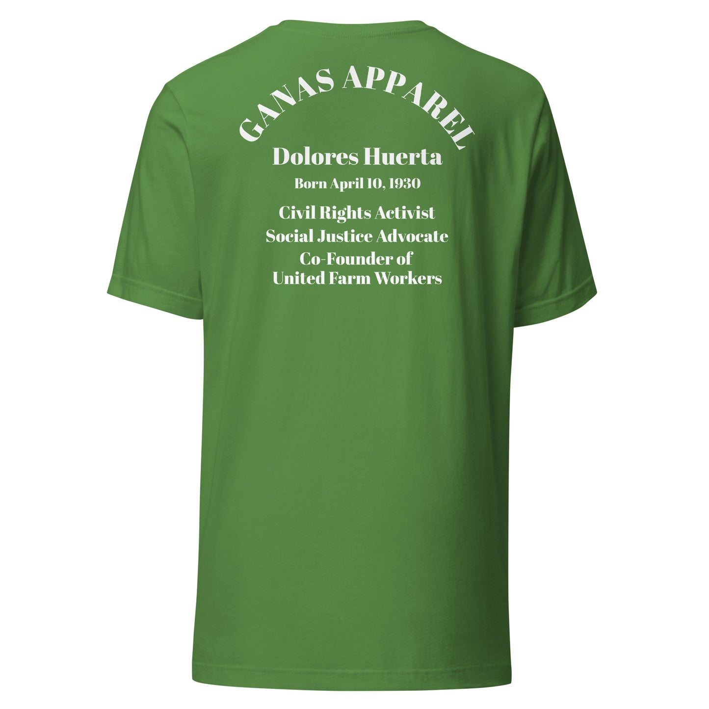 VERDE (I) Dolores Huerta T-Shirt (Unisex)