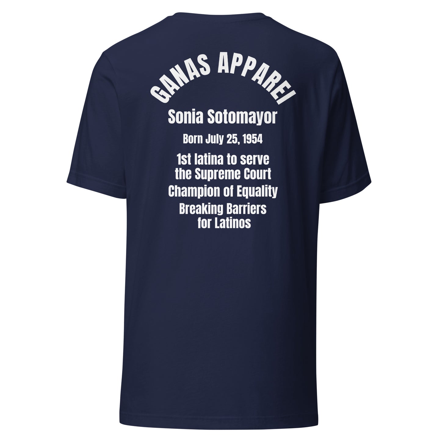 NAVY (I) Sonia Sotomayor T-Shirt (Unisex)