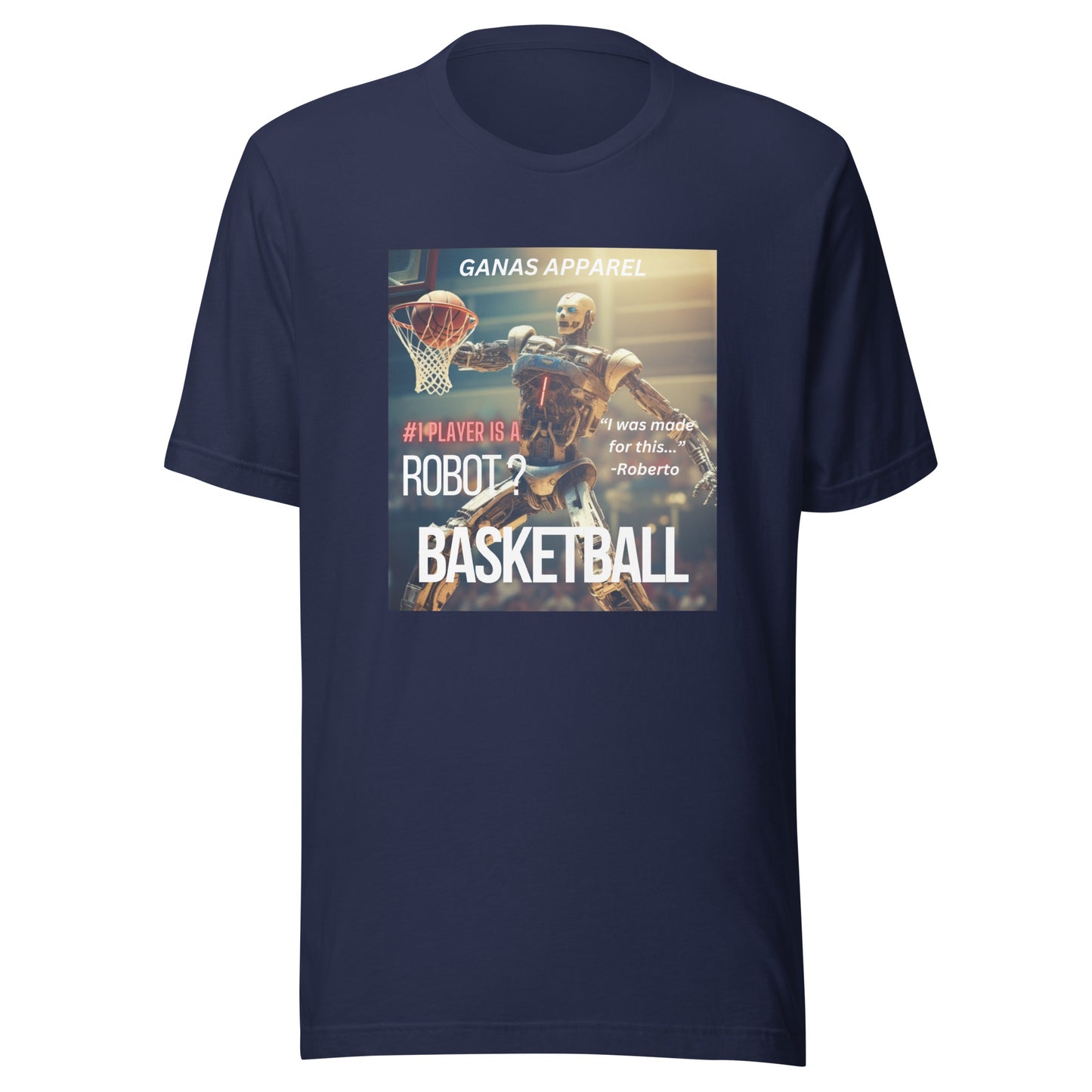 1st Robot in NBA History (Unisex) T-Shirt