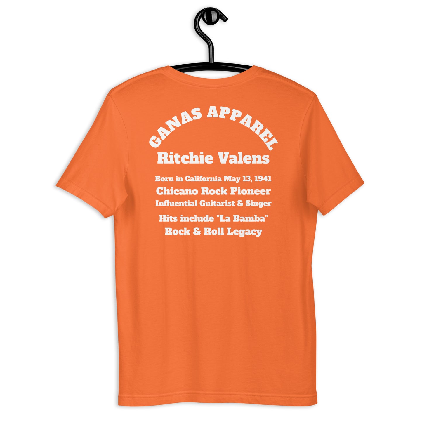 NARANJA (II) Ritchie Valens T-Shirt (Unisex)