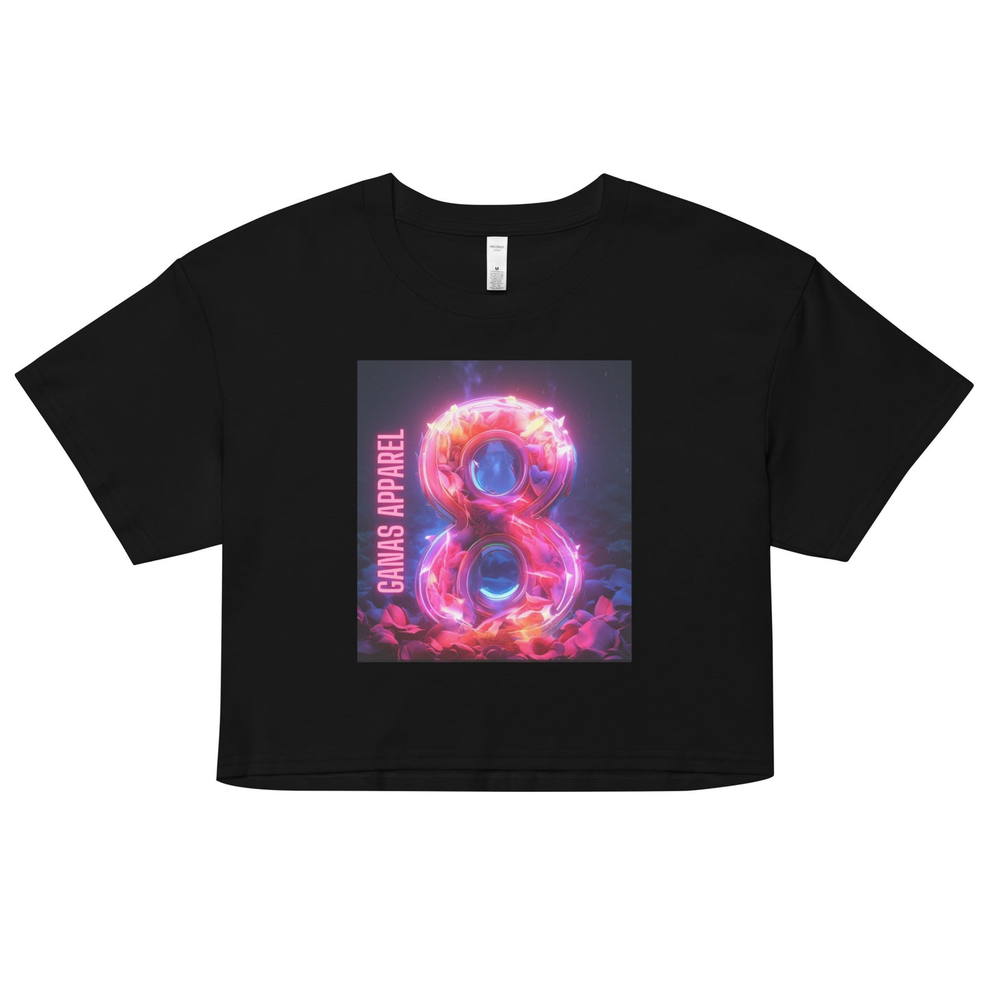 Neon Bloom 8 Women’s Crop Top