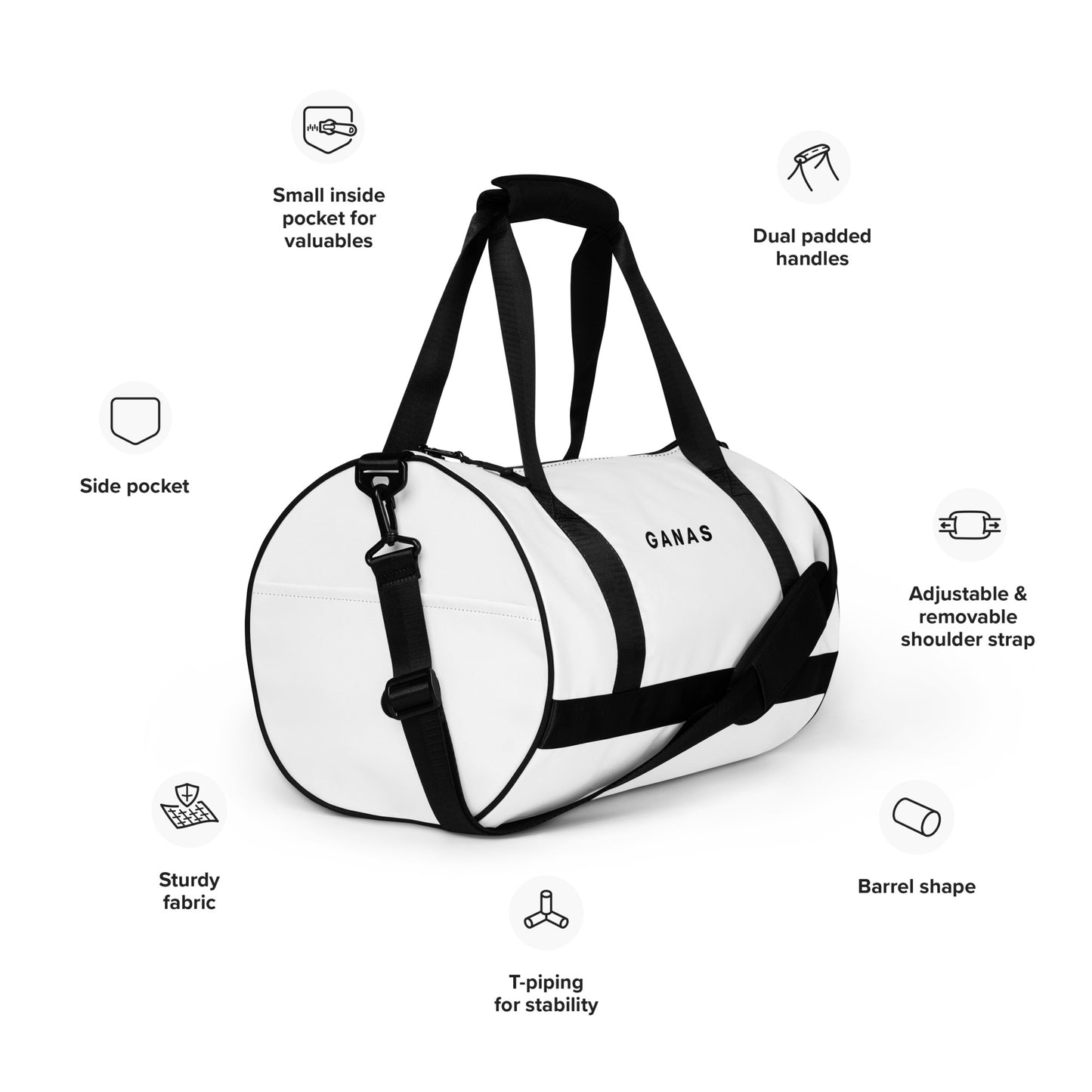 GANAS Gym Bag