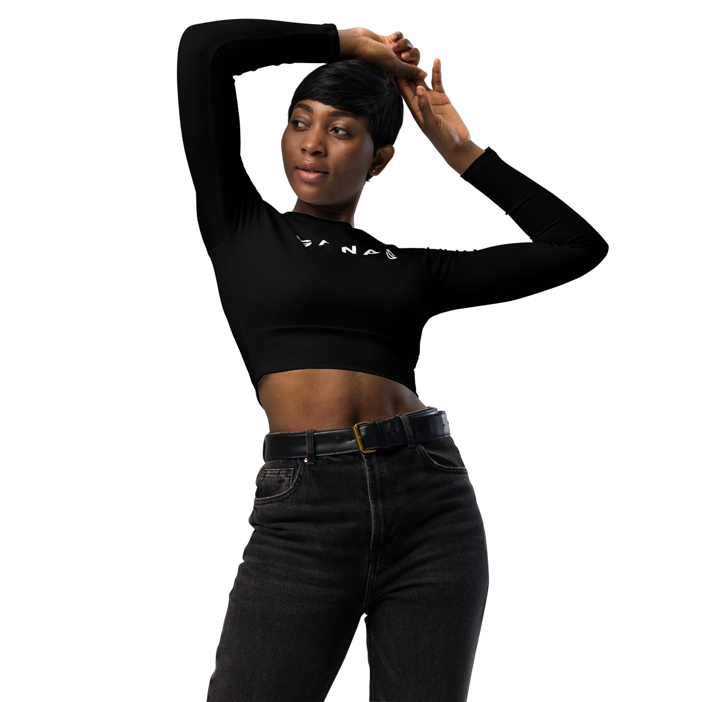 GANAS (Clasico) long-sleeve crop top