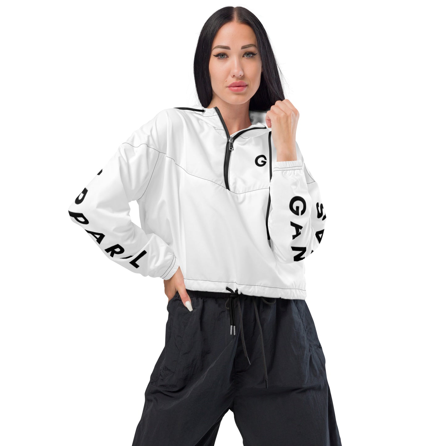 GANAS Women’s Cropped Windbreaker