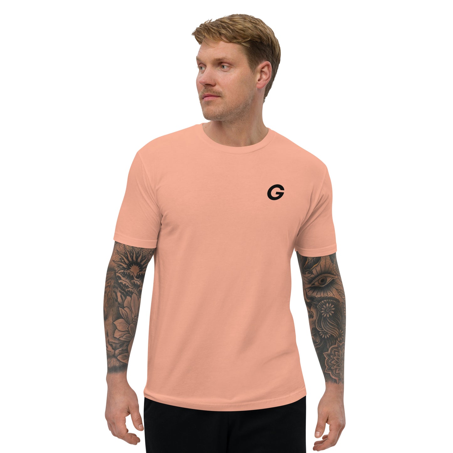 GANAS (G) Short Sleeve (Black Print) T-shirt