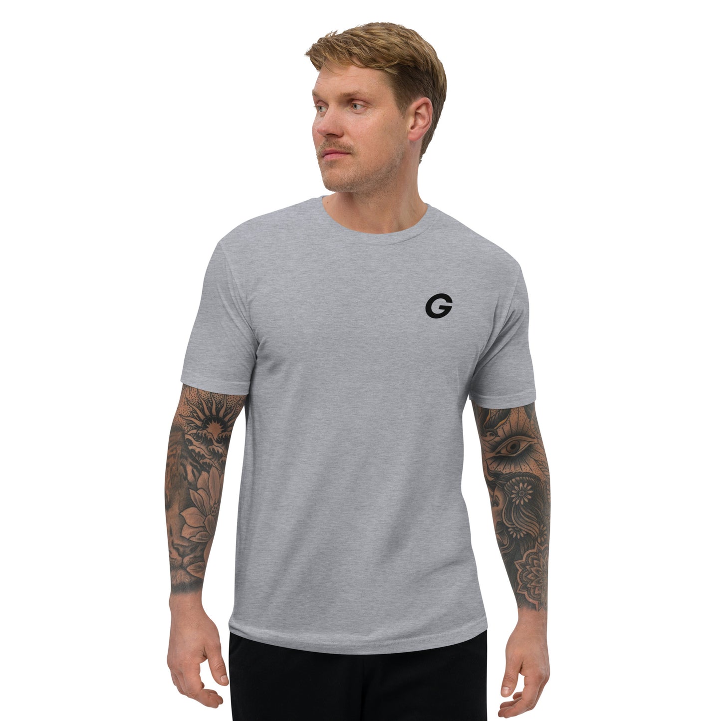 GANAS (G) Short Sleeve (Black Print) T-shirt