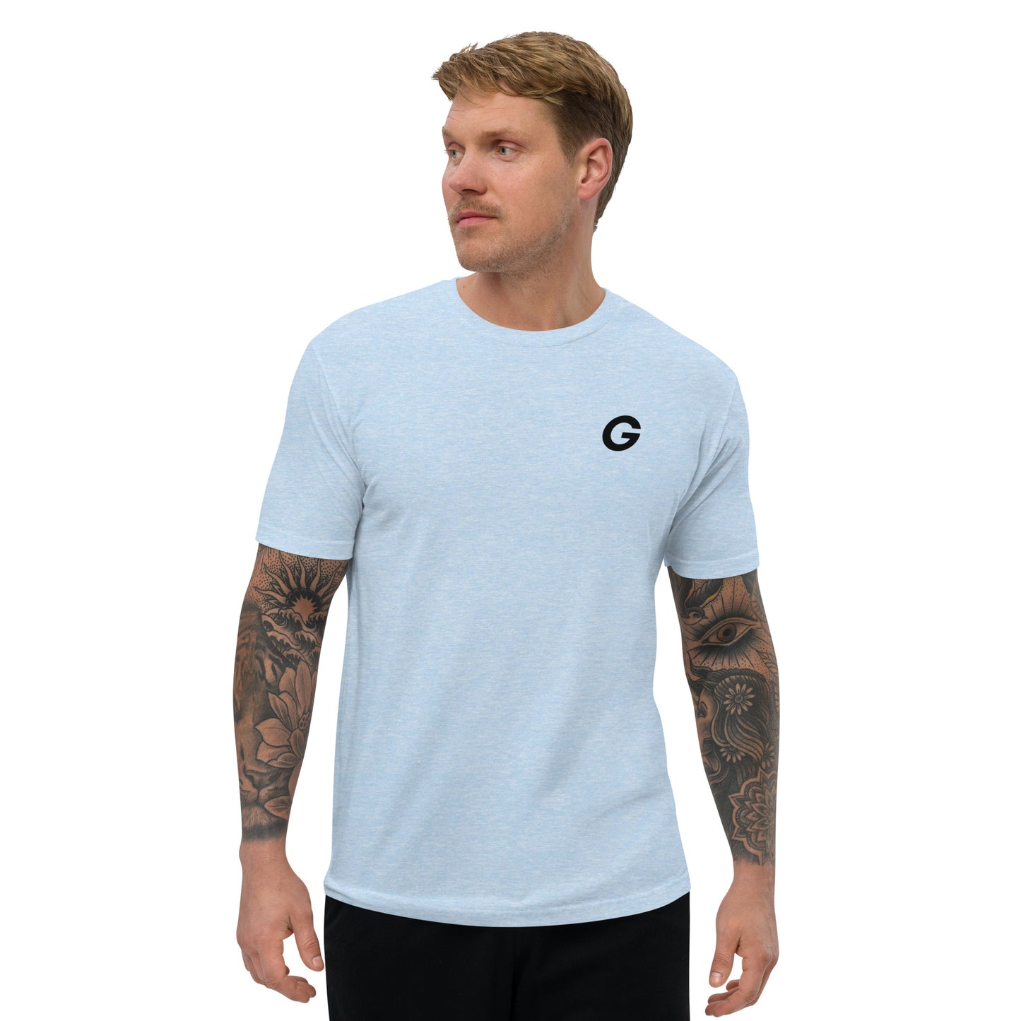 GANAS (G) Short Sleeve (Black Print) T-shirt