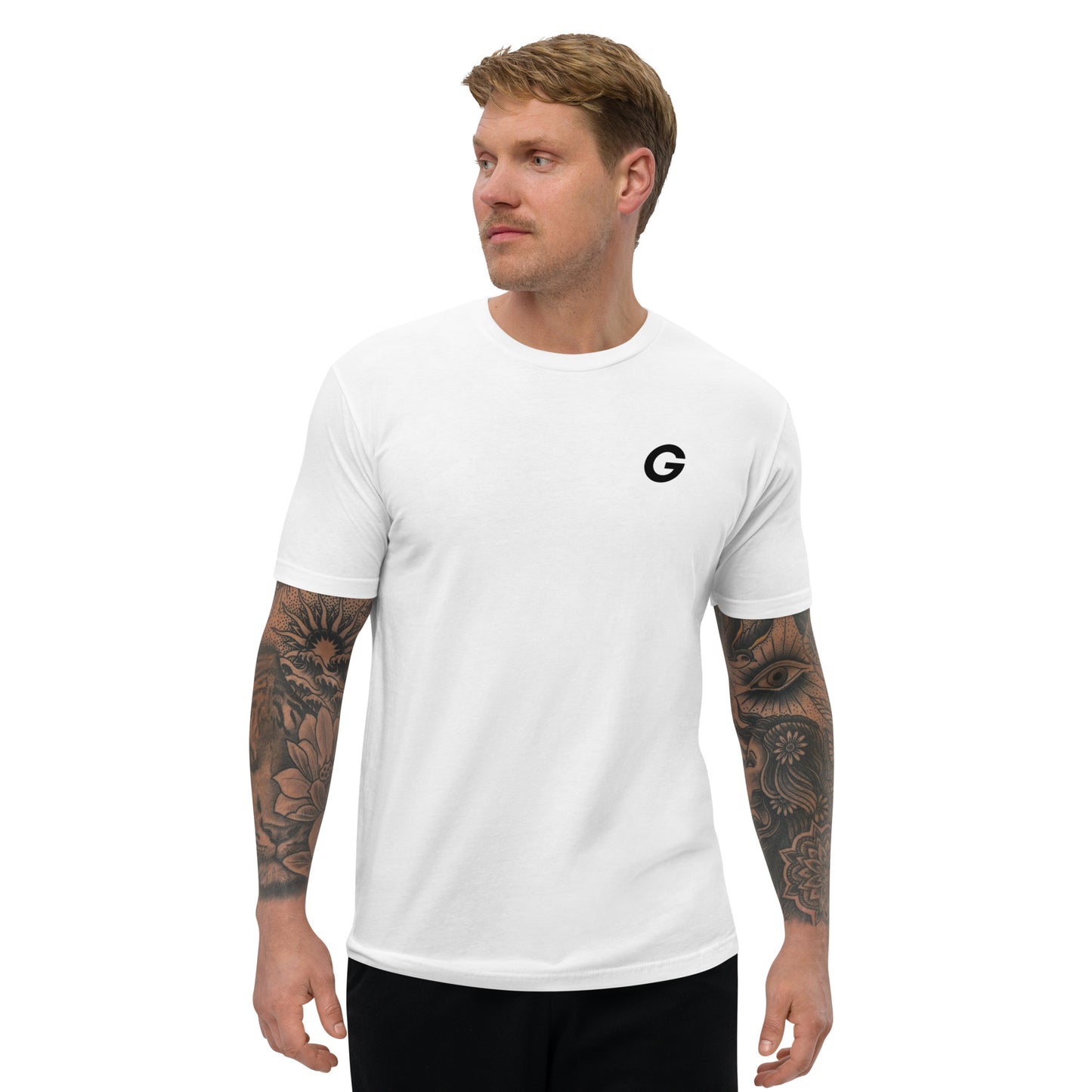 GANAS (G) Short Sleeve (Black Print) T-shirt