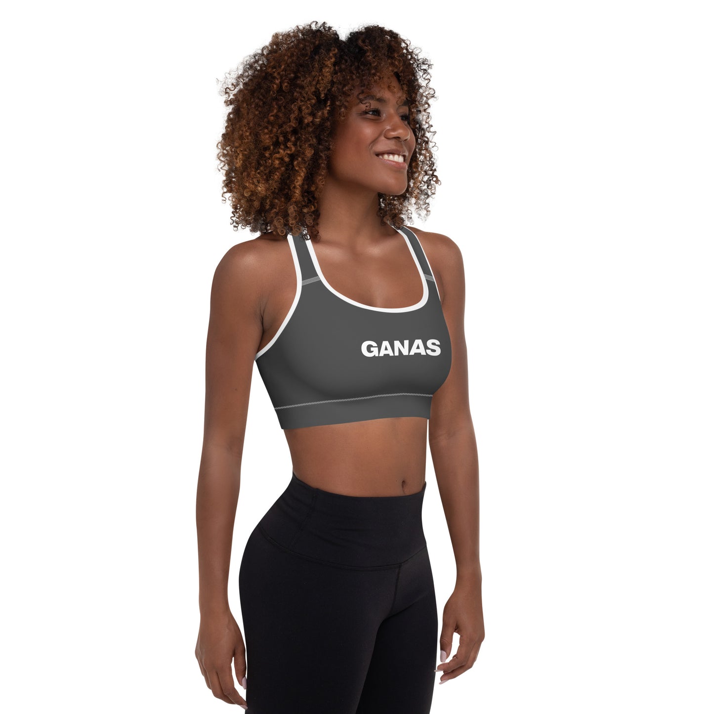 Atletico - Midnight Steel Sports Bra