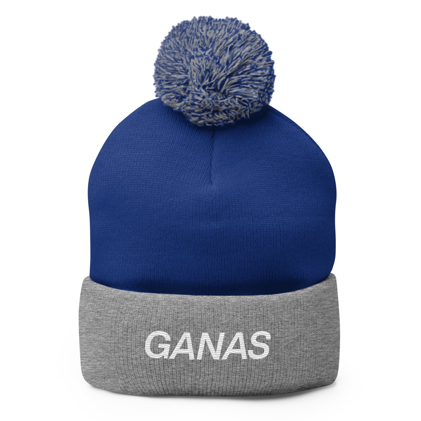 Solo GANAS Pom-Pom Beanie (Embroidered)