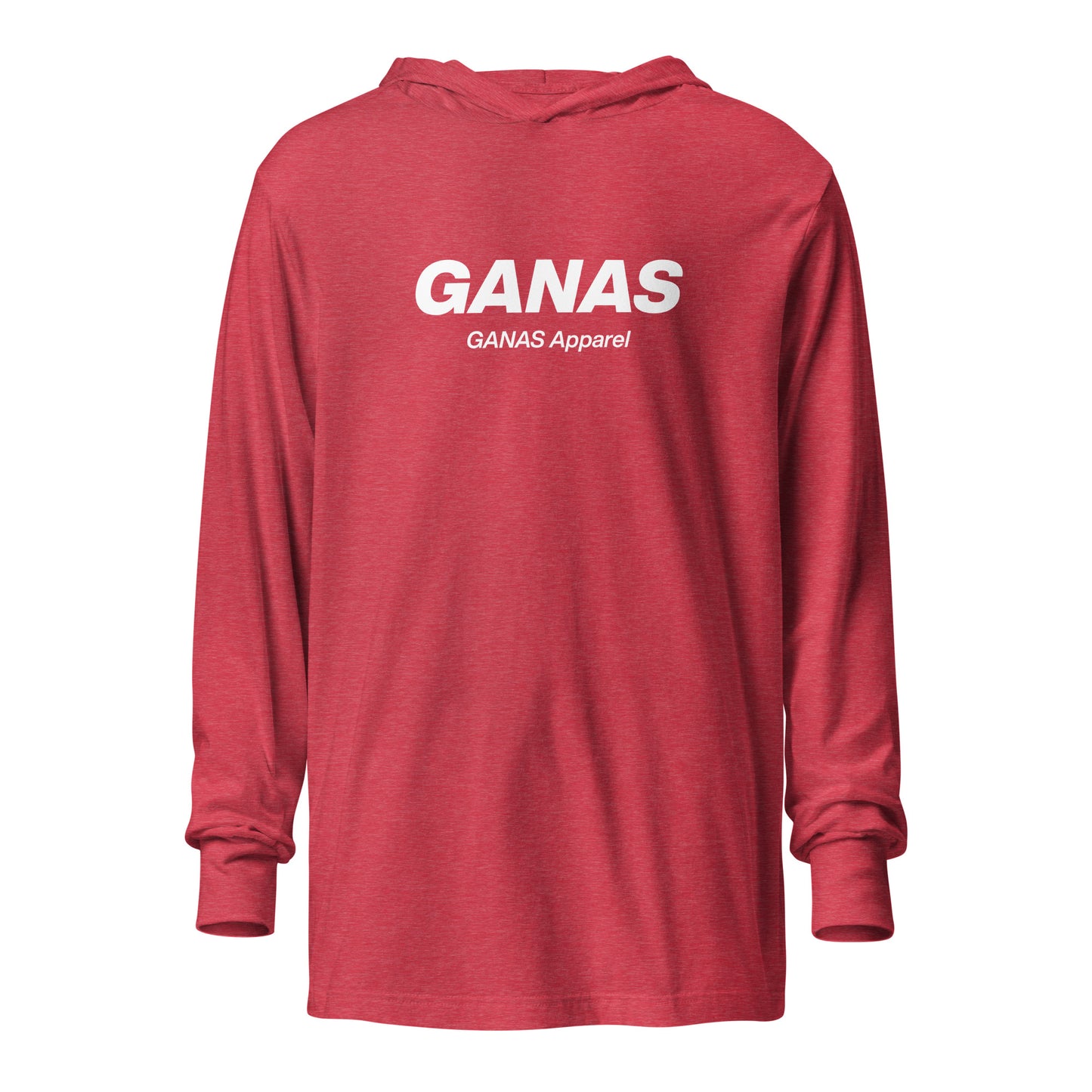 GANAS (II) Hooded Long-Sleeve Tee