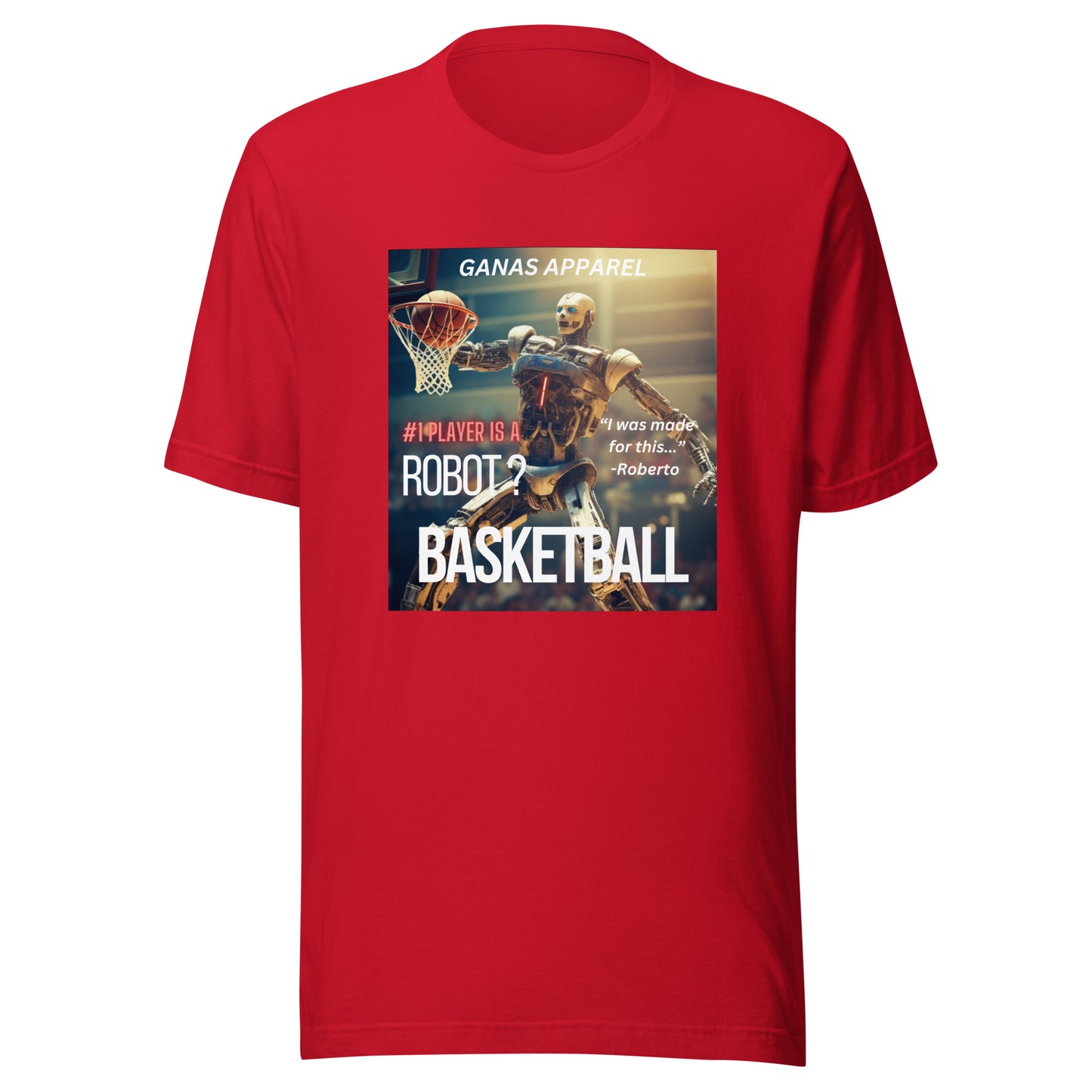 1st Robot in NBA History (Unisex) T-Shirt