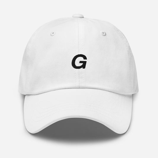 GANAS (G) Dad Hat (Black Print)