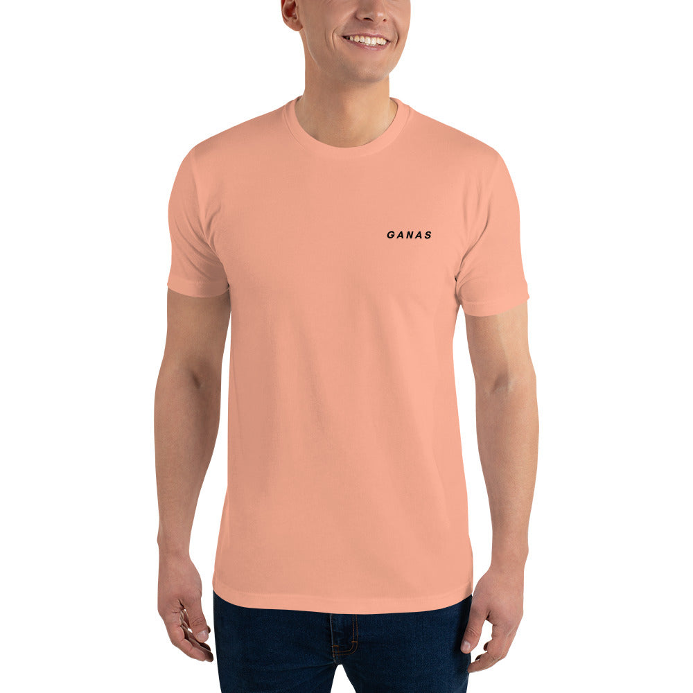 GANAS: Short Sleeve (Black Print) T-shirt