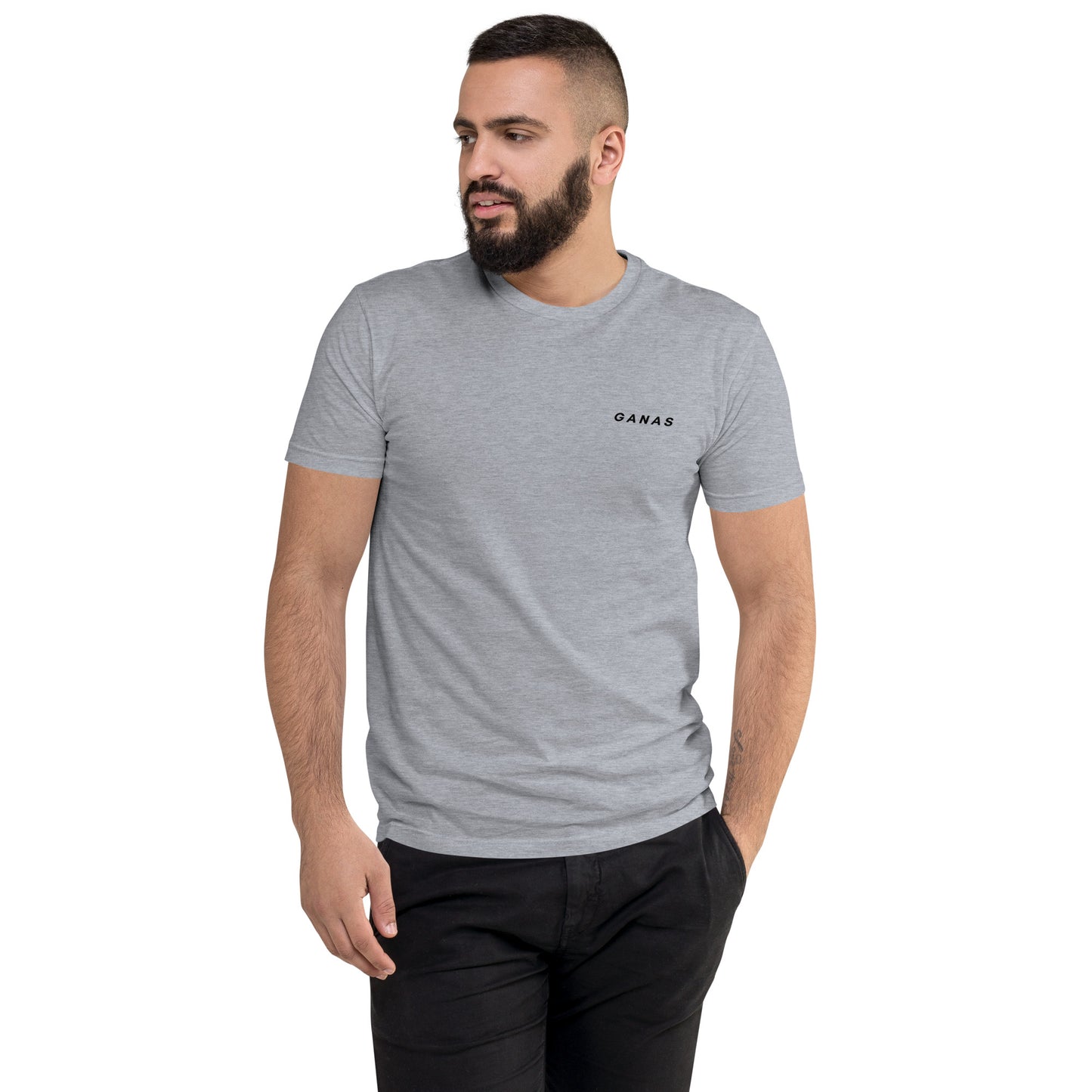 GANAS: Short Sleeve (Black Print) T-shirt