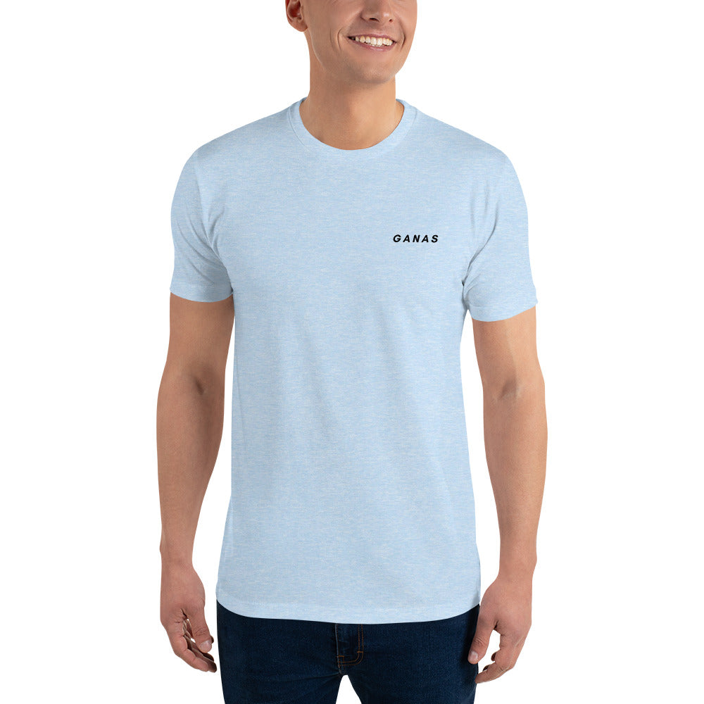 GANAS: Short Sleeve (Black Print) T-shirt